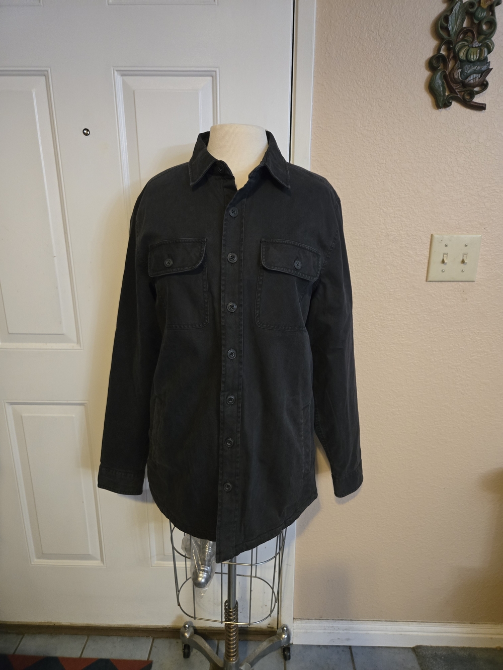Faherty Men's Blanket Lined CPO shirt-jacket Size Medium-Tall NWT